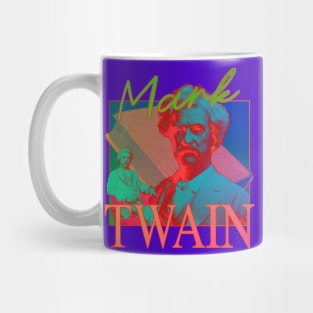 Mark Twain Trippy Psychedelic Tie Dye Mug